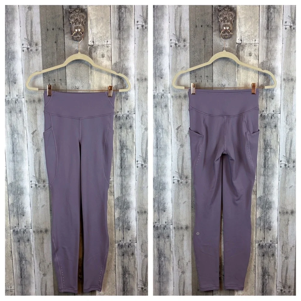 Lululemon Fast and Free High-Rise Fleece Tight 28